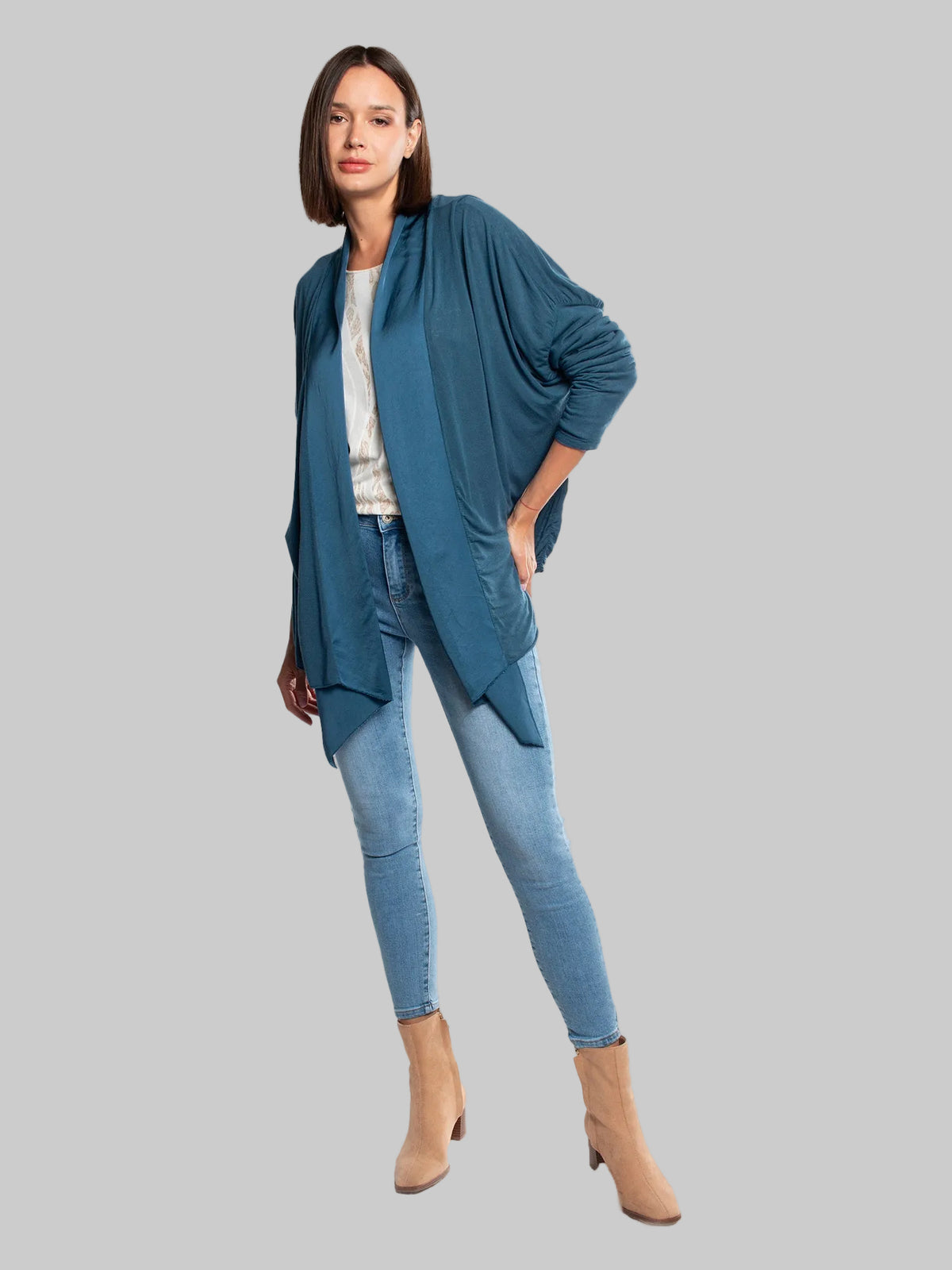 Cardigan azul