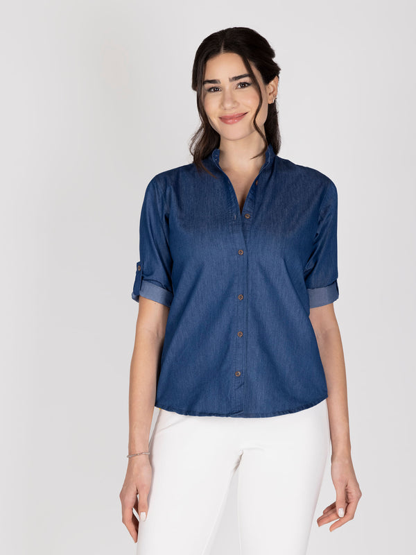 Blusa denim