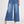 Jeans culotte costura azul lineatre