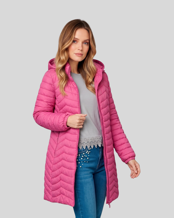 Parka Mujer Noemi Fucsia Lineatré