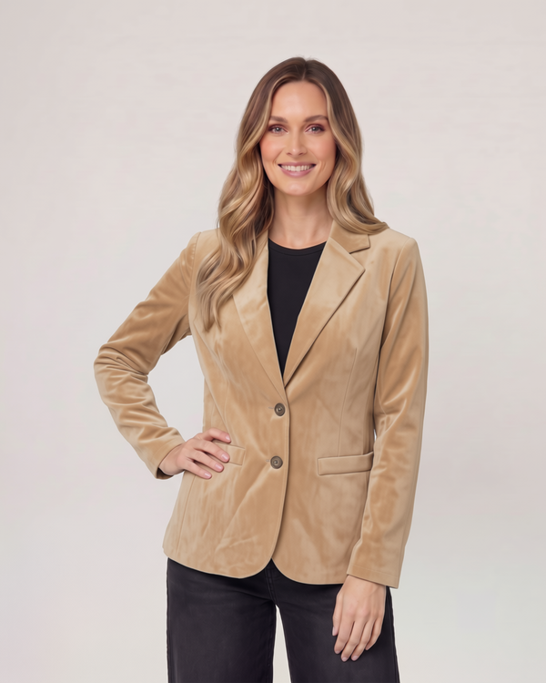 Chaqueta Mujer Andre Beige Lineatre