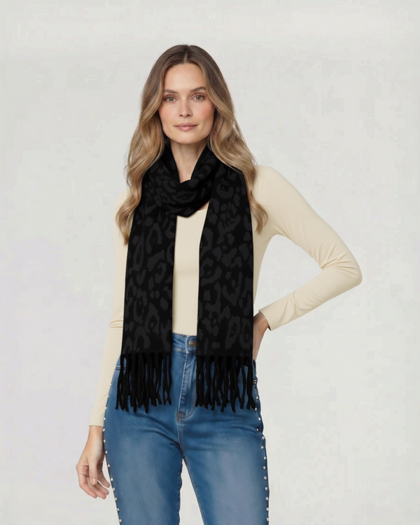 Echarpe Mujer Muriel Negro Lineatre