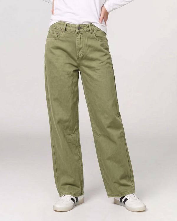 Jeans Mujer Giuliana Fango Lineatre