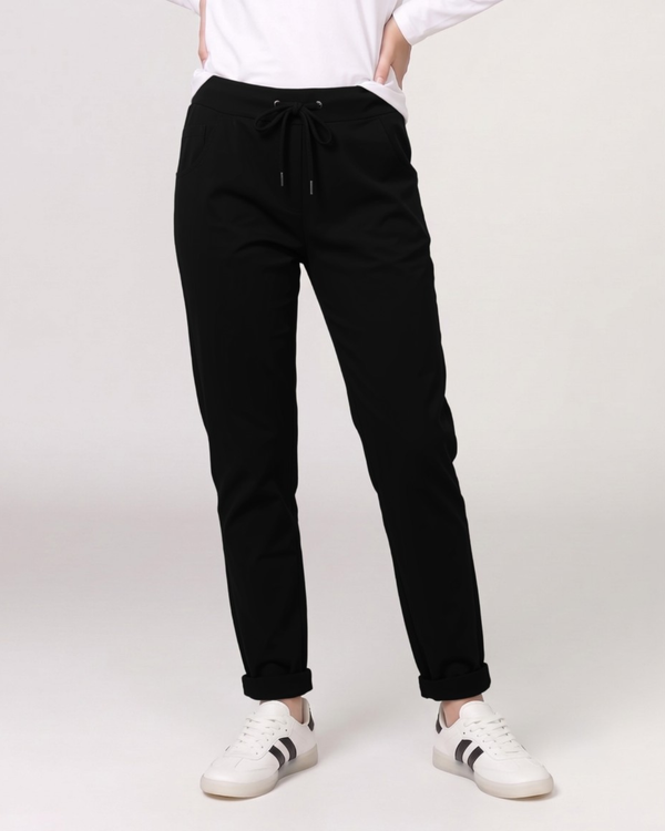 Pantalón Mujer Elettra Negro Lineatre
