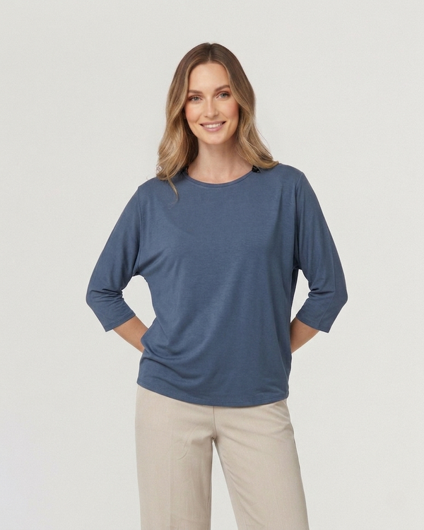 Polera Mujer Agustina Jeans Lineatre