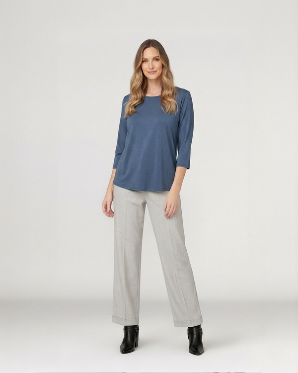 Polera Mujer Agustina Jeans Lineatre