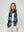 Echarpe Mujer Isidora Navy Lineatre