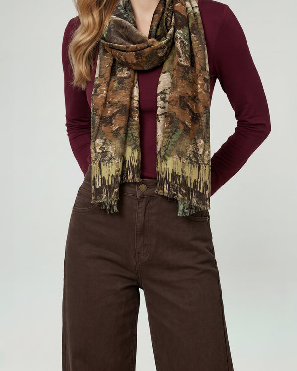 Echarpe Mujer Francisca Camel Lineatre