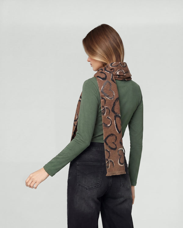 Echarpe Mujer Josefina Camel Lineatre