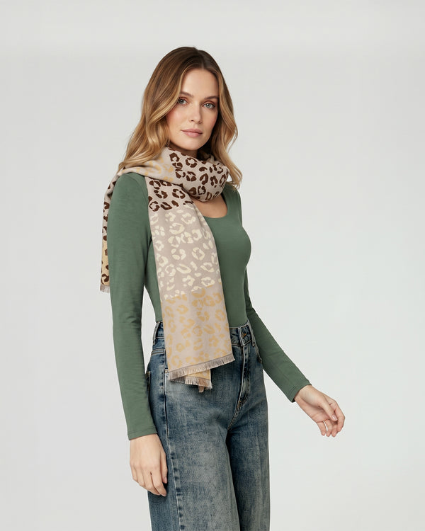 Echarpe Mujer Loreto Beige Lineatre