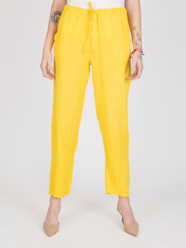 Pantalon amarillo lineatre