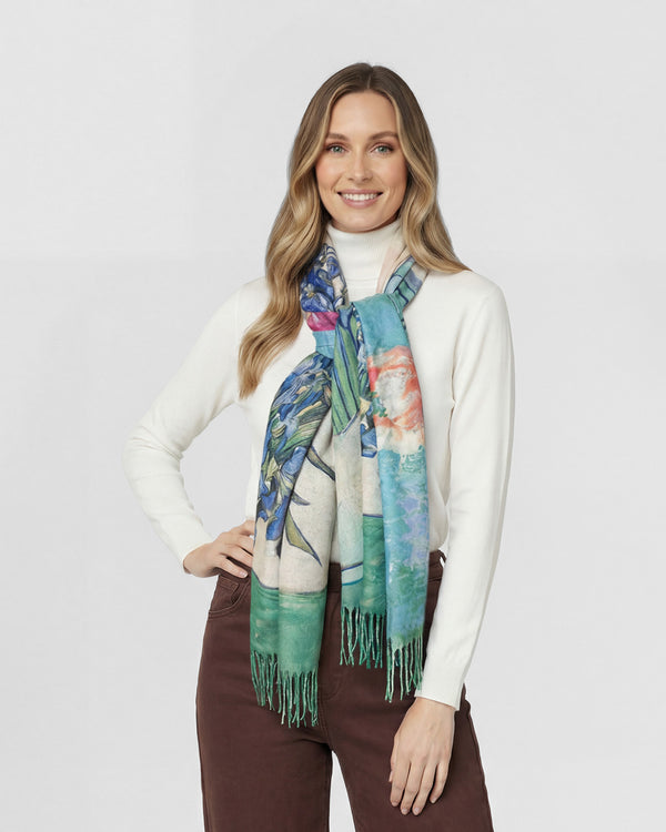 Echarpe Mujer Sabrina Verde Lineatre