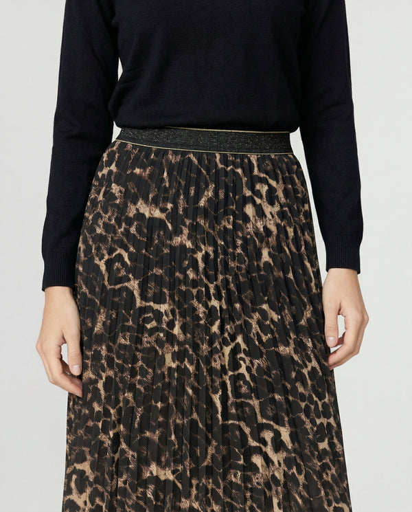 Falda Mujer Bianca Leopardo Lineatré