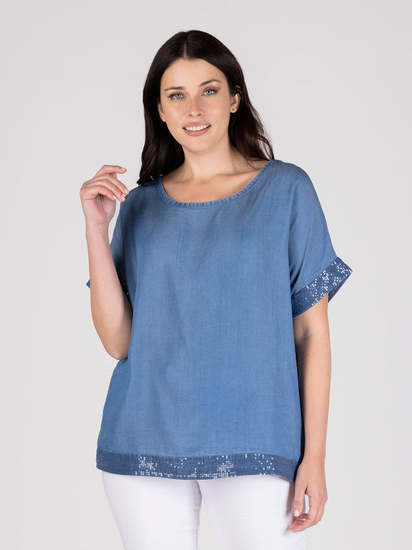 Blusa jeans