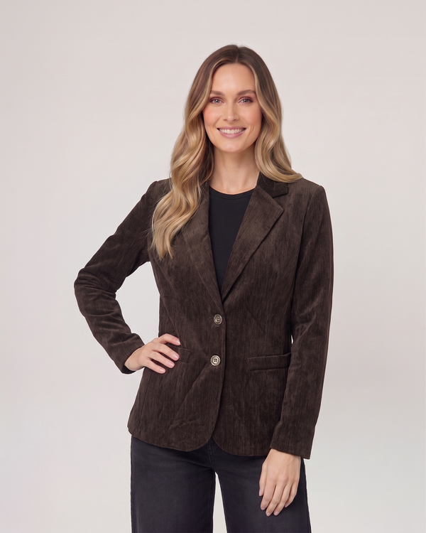 Chaqueta Mujer Andre Chocolate Lineatre