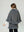 Poncho Mujer Teresa Overside Cuello Tipo Kimono  Manga Tipo Poncho Gris Lineatre