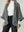 Poncho Mujer Teresa Overside Cuello Tipo Kimono  Manga Tipo Poncho Gris Lineatre