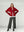 Poncho Mujer Paola Rojo Lineatre