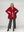 Poncho Mujer Paola Rojo Lineatre