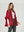 Poncho Mujer Paola Rojo Lineatre