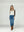 Gillet Mujer Fabiola Relaxed Cuello En V Blanco Lineatre