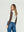 Gillet Mujer Fabiola Relaxed Cuello En V Blanco Lineatre