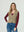 Gillet Mujer Fabiola Relaxed Cuello En V Camel Lineatre