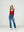 Gillet Mujer Fabiola Relaxed Cuello En V Rojo Lineatre