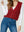 Gillet Mujer Fabiola Relaxed Cuello En V Rojo Lineatre
