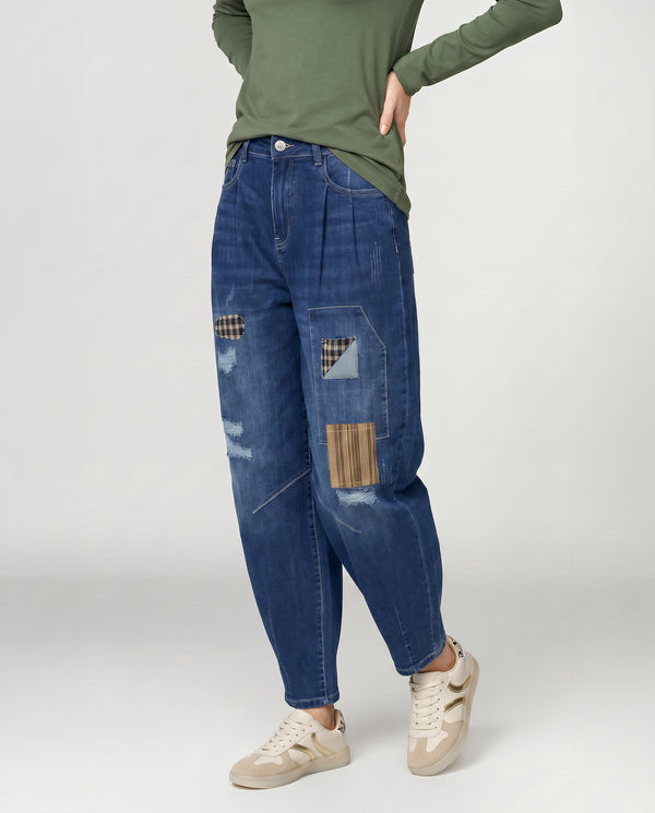 Jeans Mujer Giuliana Azul Lineatré