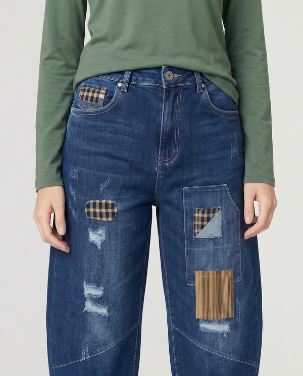 Jeans Mujer Giuliana Azul Lineatré