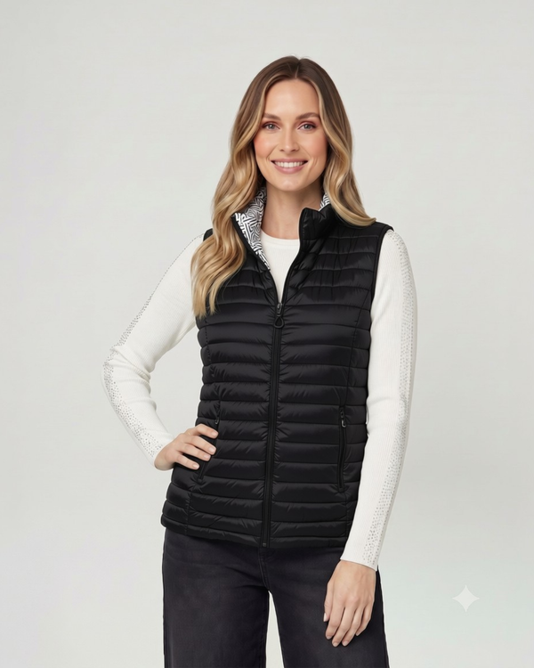 Parka Mujer Allegra Negro Lineatre