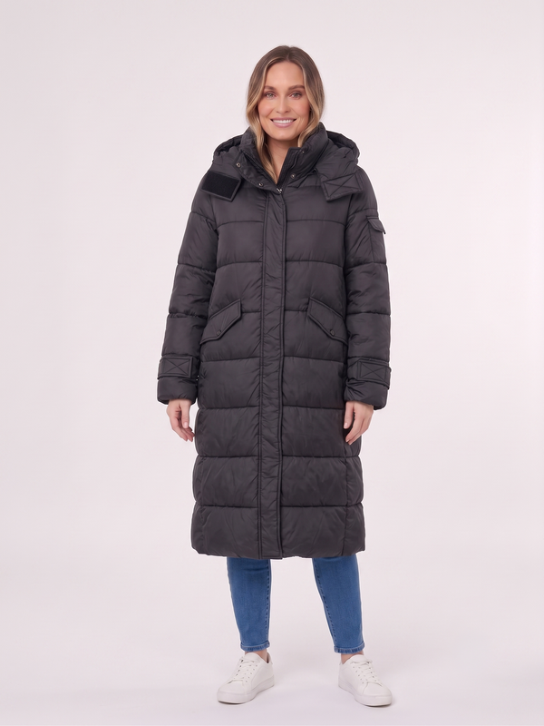 Parka Mujer Beatrice Negro Lineatre