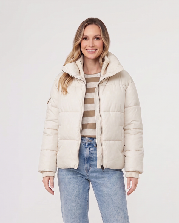 Parka Mujer Valentina Crudo Lineatre