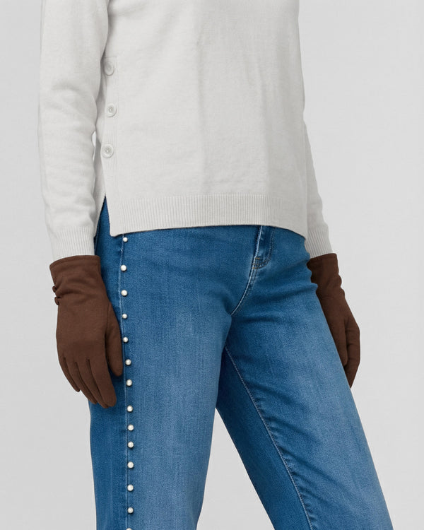 Guante Mujer Zoe Camel Lineatre