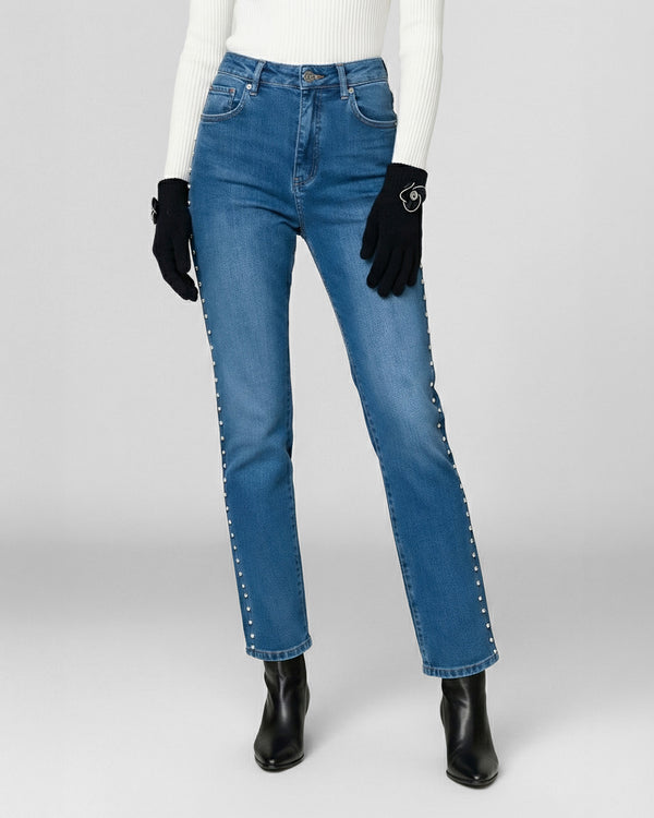 Guante Mujer Ida Negro Lineatre