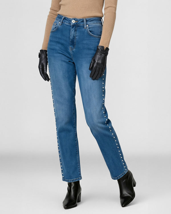 Guante Mujer Mara Negro Lineatre