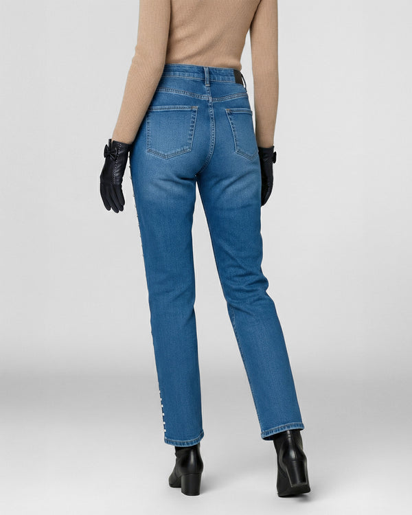 Guante Mujer Mara Negro Lineatre