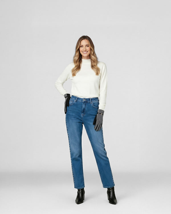 Guante Mujer Javiera Gris Lineatre