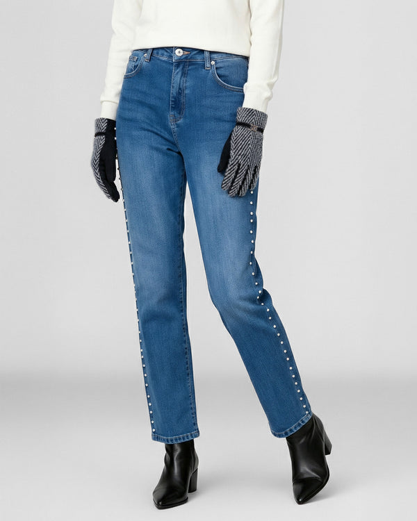 Guante Mujer Javiera Gris Lineatre