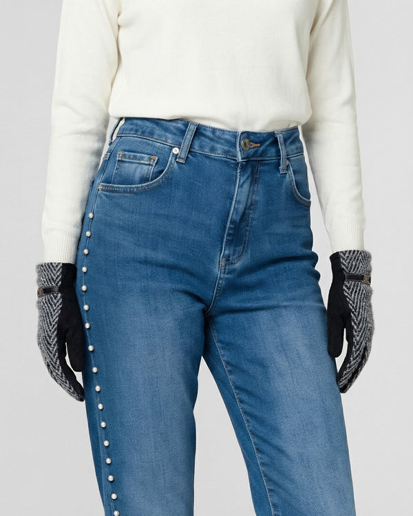 Guante Mujer Javiera Gris Lineatre