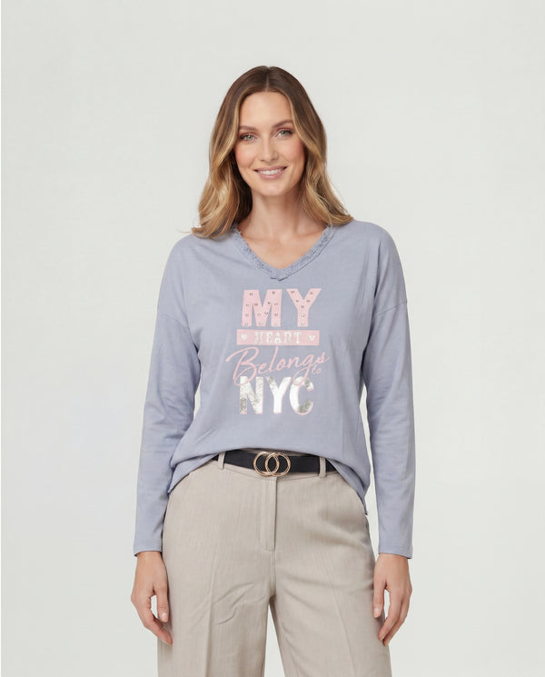 Polera Mujer Margherita Jeans Lineatré