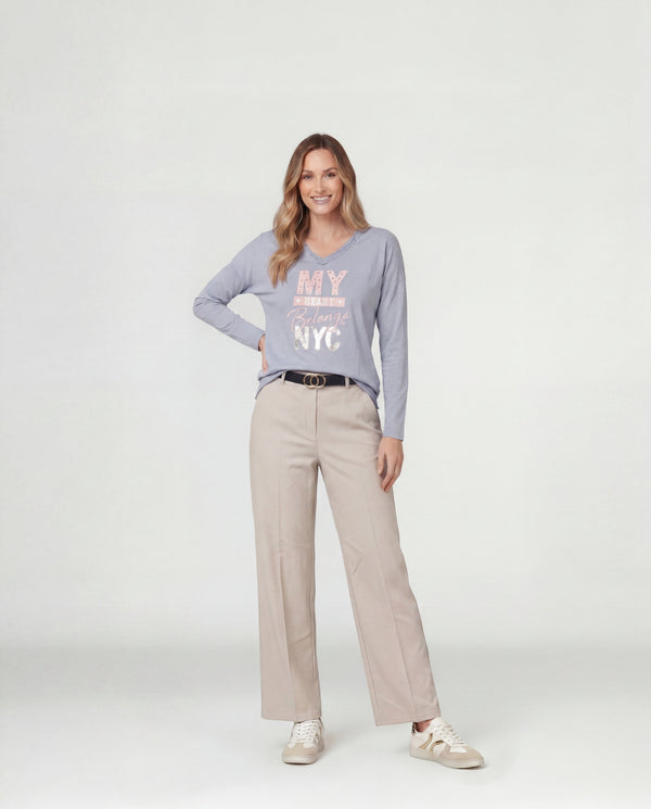 Polera Mujer Margherita Jeans Lineatré