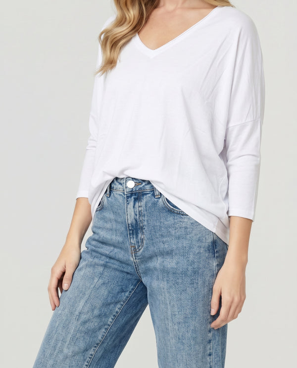 Polera Mujer Ginevra Blanco Lineatré