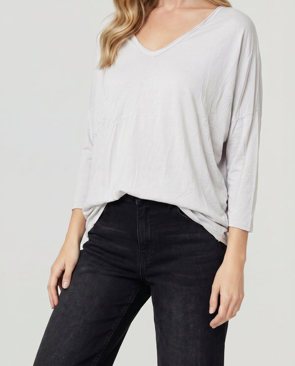 Polera Mujer Lavinia Beige Lineatré