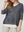 Polera Mujer Diana Relaxed Cuello En V Manga Caída Navy Lineatre