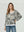 Polera Mujer Teresa Relaxed Cuello En V Manga Caída Fango Lineatre