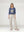 Polera Mujer Carlotta Azul Lineatré