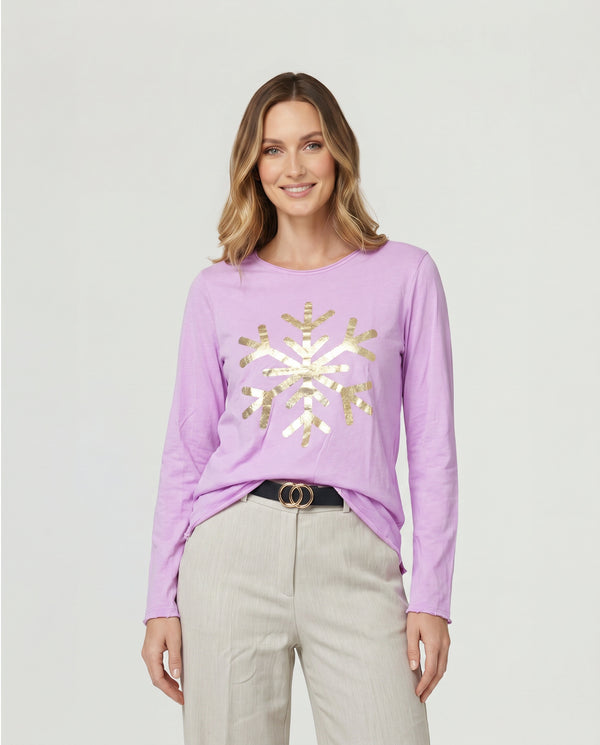 Polera Mujer Greta Fucsia Lineatré