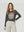 Polera Mujer Flora Chocolate Lineatré